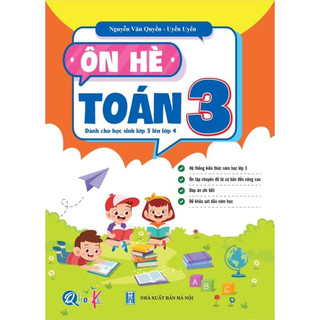 Sách - Ôn Hè Toán 3 Và Tiếng Việt Lớp 3 - Dành Cho Học Sinh Lớp 3 Chuẩn Bị Lên Lớp 4