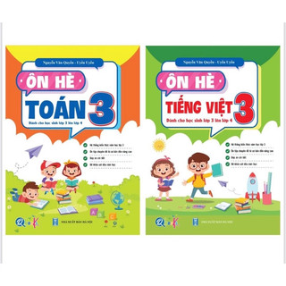 Sách - Ôn Hè Toán 3 Và Tiếng Việt Lớp 3 - Dành Cho Học Sinh Lớp 3 Chuẩn Bị Lên Lớp 4
