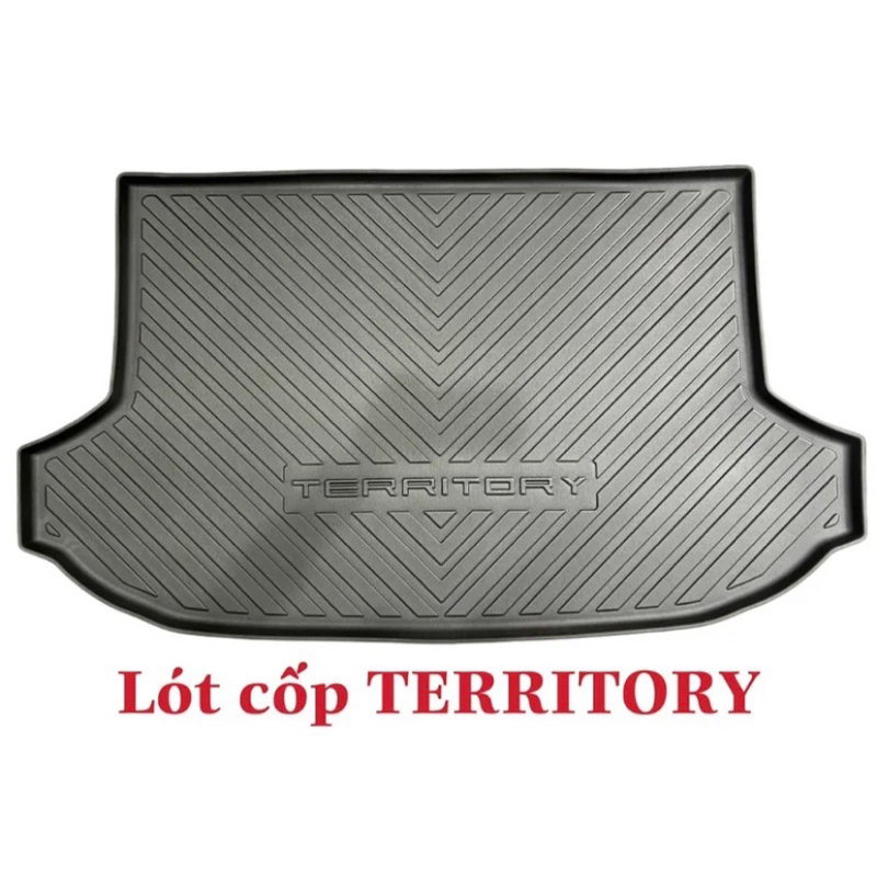Lót cốp nhựa dẻo TPE xe Ford Territory 2022-2025 không mùi, không thấm nước hàng cao cấp