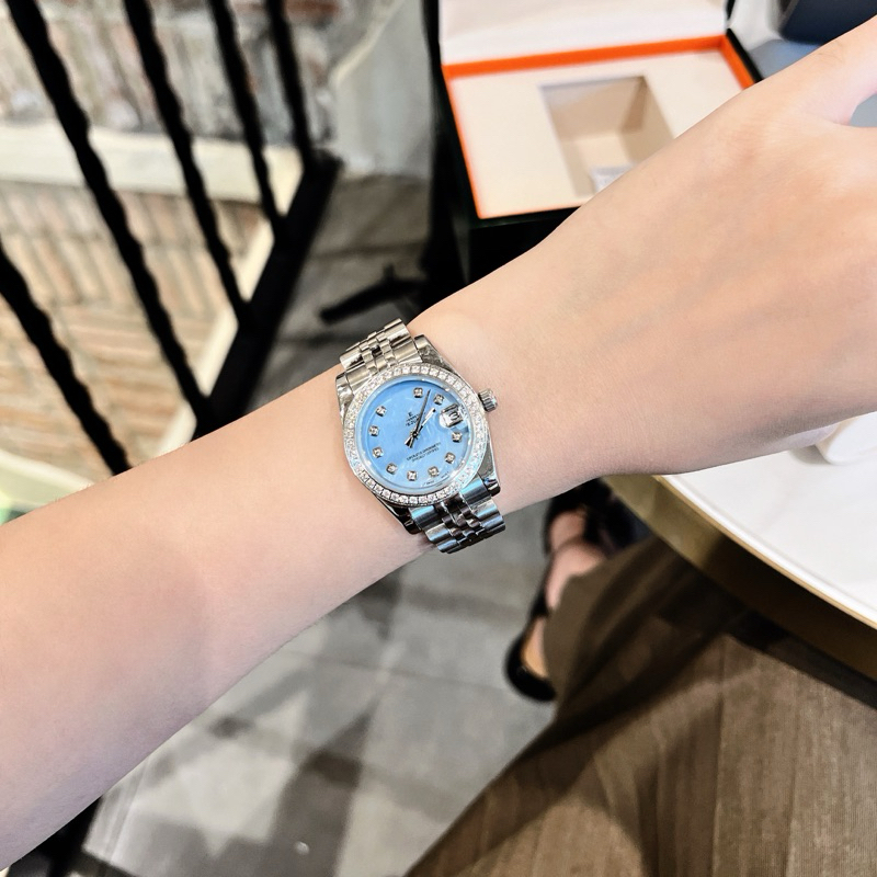 Flash Pick Đồng hồ nữ Alexx đeo tay, dây inox không gỉ không phai 𝐅𝐔𝐋𝐋𝐁𝐎𝐗