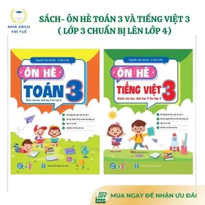 Sách - Ôn Hè Toán 3 Và Tiếng Việt Lớp 3 - Dành Cho Học Sinh Lớp 3 Chuẩn Bị Lên Lớp 4