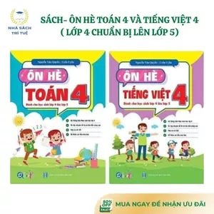 Sách - Ôn Hè Toán 4 Và Tiếng Việt Lớp 4 - Dành Cho Học Sinh Lớp 4 Chuẩn Bị Lên Lớp 5