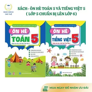 Sách - Ôn Hè Toán 5 Và Tiếng Việt Lớp 5 - Dành Cho Học Sinh Lớp 5 Chuẩn Bị Lên Lớp 6