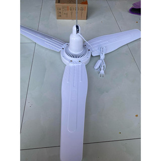 quạt trần mini 3 cánh 1050 . máy chạy khoẻ ., êm ( có tặng kèm móc treo)
