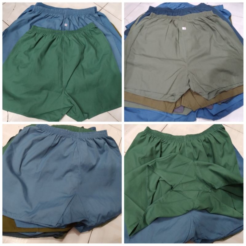 COMBO 3 Quần đùi Nam, đáy tam giác cho cho người trung niên.người lớn tuổi ,chất liệu  mền mịn