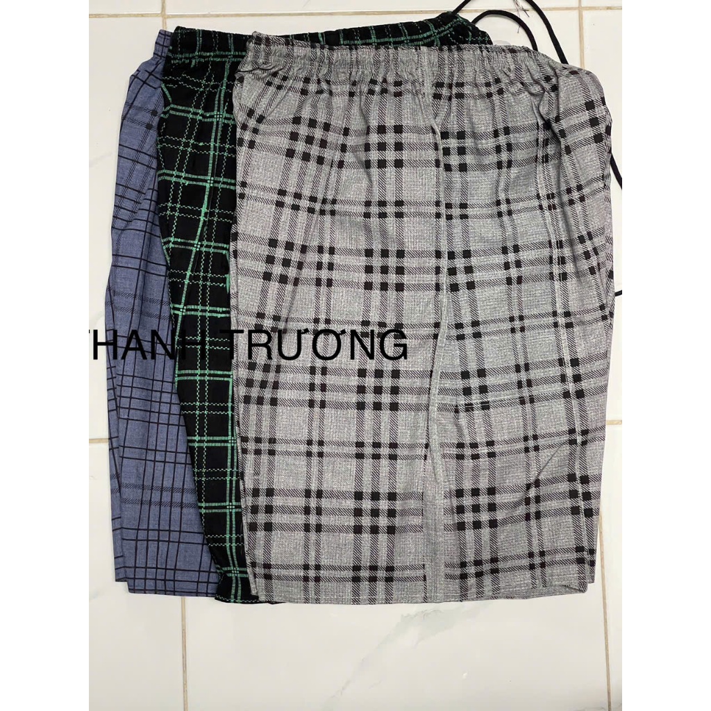 COMBO 3 quần đùi nam chất liệu cotton ,vải mềm co giản nhẹ ,mặc nhà đi chơI ,