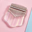 Đàn Piano Nhạc Cụ Trẻ Em Quà Tặng đàn kalimba 17 phím trong suốt pha lê cao cấp AURORA- Hàng chính hãng