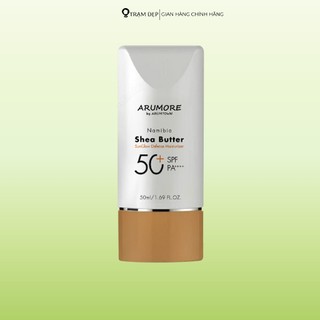 Kem Chống Nắng Kiềm Dầu Shea Butter Sunglow Defense Moisture Arumore SPF50+ 50ml