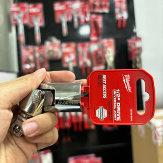 Khớp Nối Tuýp Bu Lông 1/2" Milwaukee 42-04-9104 - Đầu Nối Bulong Linh Hoạt, Tiếp Cận Vị Trí Khó
