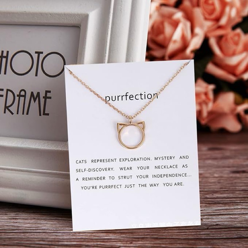 Dây chuyền De Merci Accessories mèo phụ kiện trang sức
