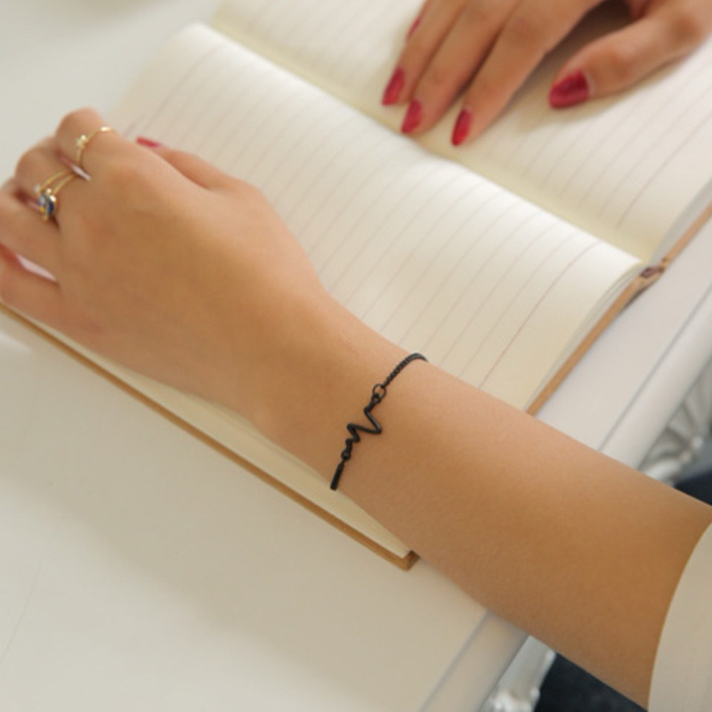 Vòng tay nữ kiểu dáng nhịp tim - De Merci Accessories