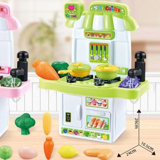 Đồ Chơi Bếp Đứng Nấu Ăn Nhà Bếp Thú Vị Cho Bé Trai Và Bé Gái HT Toys