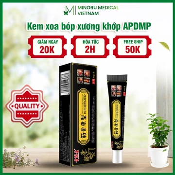 Kem Xoa Bóp Xương Khớp APDMP 20g - Gel Lạnh APDMP Giảm Đau Thắt Lưng, Giảm Sưng,Thoát Vị Đĩa Đệm, Căng Cơ, Tê Mỏi
