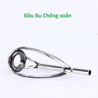Đầu Bu Chống Xoắn, Khoen Cần Câu, Khoen Chống Xoắn, Khoen Bu Đầu Cần Silic Cao Cấp