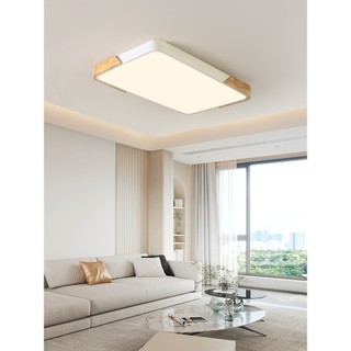 【COD】Đèn trần phòng khách Gorgeous đèn ốp trần 3 màu 65cm/90cm phòng ngủ đèn thả trần Vuông