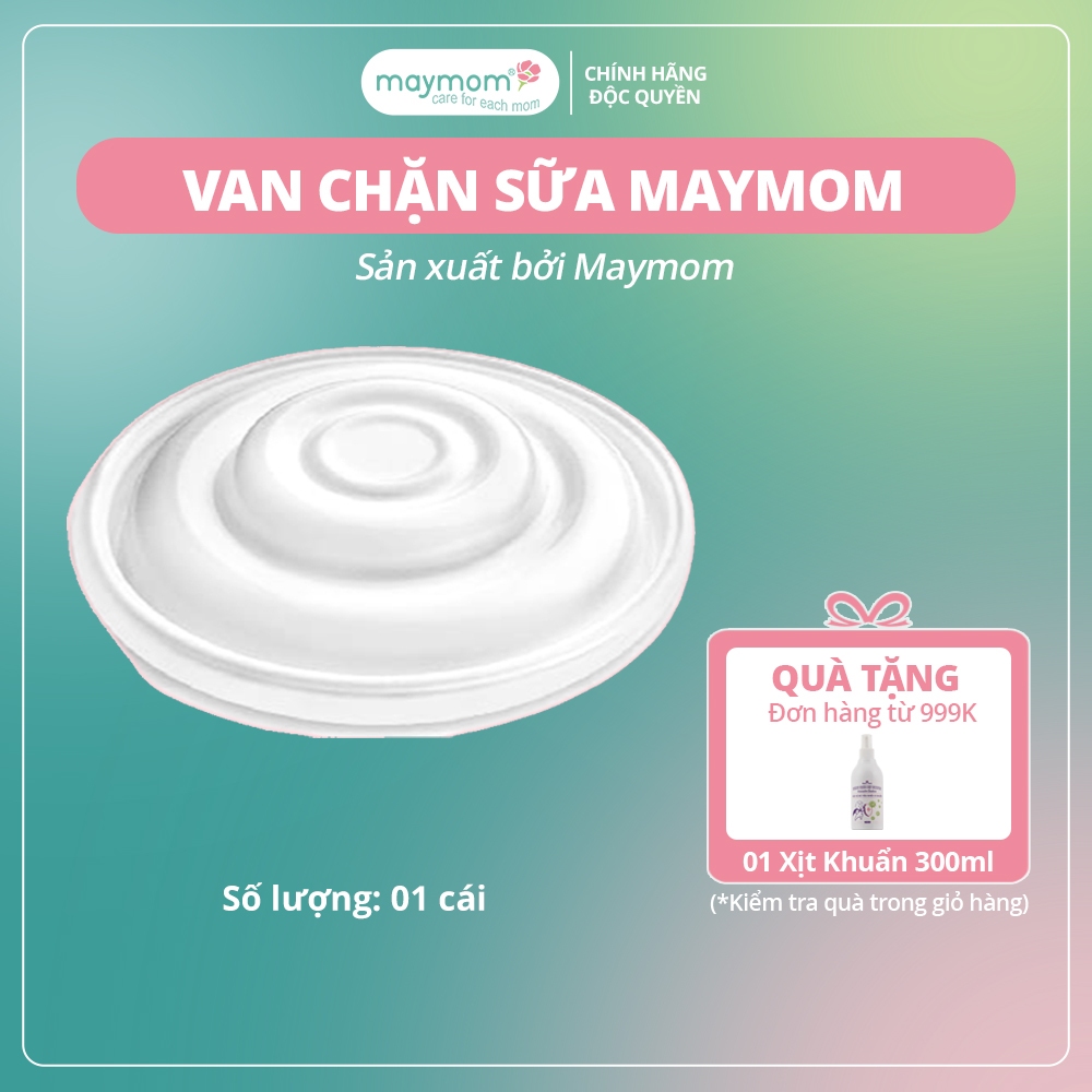 Ảnh Van Chặn Sữa Silicone Sản Xuất bởi Maymom, Dùng Cho Chặn Sữa Ngắn/Dài Maymom - Cimilre 1