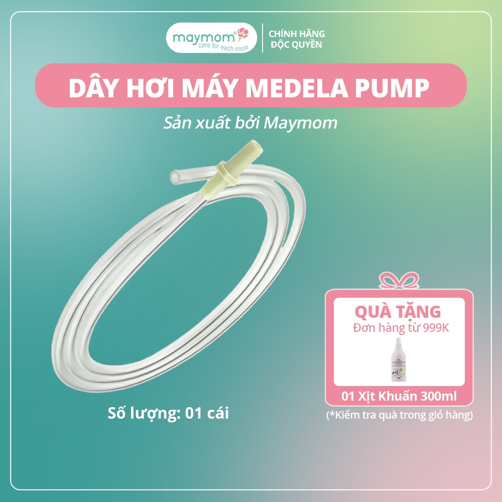 Ảnh Dây Hút Sữa Medela Pump Sản Xuất bởi Maymom, Không Chứa BPA, An Toàn 100%, Vệ Sinh Dễ Dàng 1