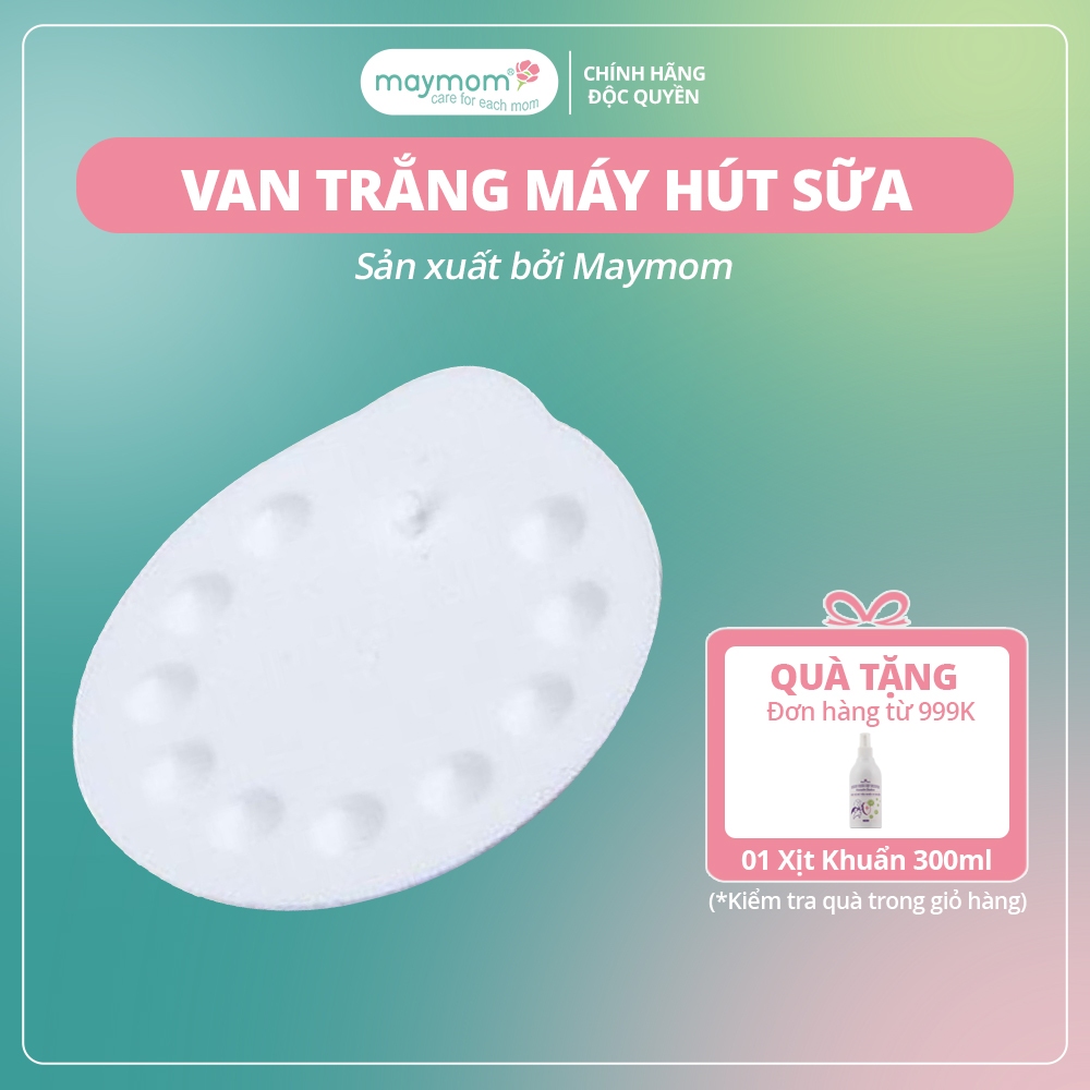 Ảnh Van Trắng Máy Hút Sữa Maymom, Phụ Kiện Thay Thế Máy Medela Pump, Harmony, Swing, Mini Electric 1