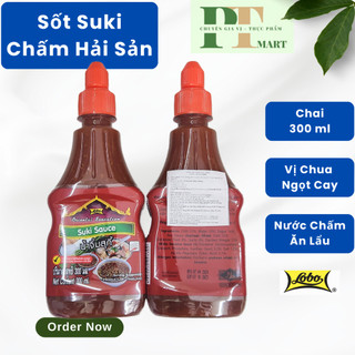 Sốt Chấm Suki hiệu Lobo 300g. Xốt dùng chấm hải sản, ăn lẩu