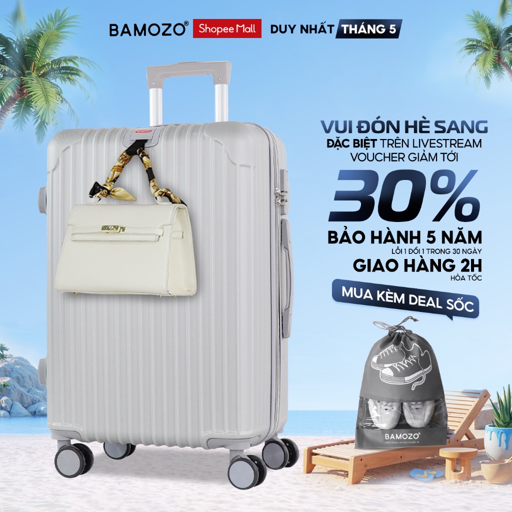 Ảnh Vali Du Lịch Bamozo 8801 Cao Cấp Size 20/24 1