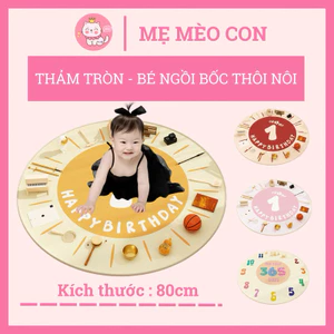 Thảm Thôi Nôi Bé – Mềm Mịn – Mẫu Hot Trend