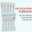 Bơm kim tiểu đường nắp cam B-Braun Omnican 100 U-100 Insulin 30G