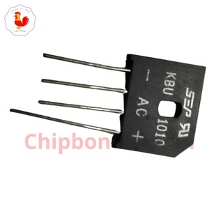 Diot cầu chỉnh lưu 10A KBU 1010 chỉnh lưu điện xoay chiều thành 1 chiều