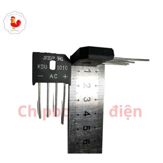 Diot cầu chỉnh lưu 10A KBU 1010 chỉnh lưu điện xoay chiều thành 1 chiều