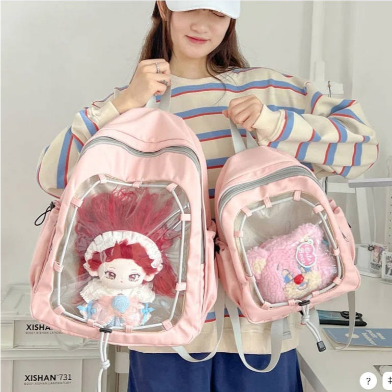 Túi đau trong suốt mới của chủ nhân Nhật Bản Công suất lớn Backpack ...