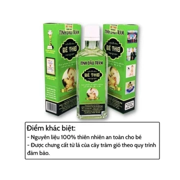 Tinh Dầu Tràm Huế, Bé Thơ 50ml Cho Mẹ Và Bé