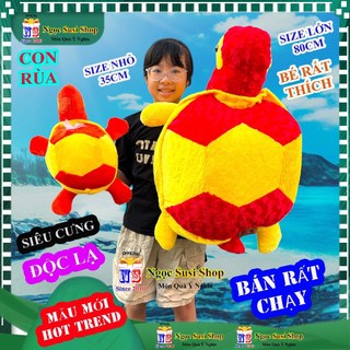 Thú Nhồi Bông Hình Con Rùa Siêu Đẹp – Gấu Bông Siêu Mềm, Siêu Lớn Ôm Ngủ Gối Ôm Dễ Thương, Quà Tặng