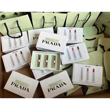 [CHÍNH HÃNG 100%] SET SON PRADA MINI MOISTURIZING LIP BALM SET
