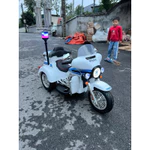 Xe mô tô, xe máy điện cho bé Police SMT-111 cho bé hàng cao cấp ( bộ đàm, yên da, chìa khóa, còi hú...) — ảnh 8