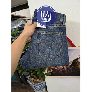 quần jean nam denim màu rêu  đá vải nhật japan