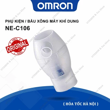 Phụ kiện máy xông khí dung Omron NE-C106 / Bầu xông / Mặt nạ / Ống dẫn khí / Ống ngậm / Lọc khí