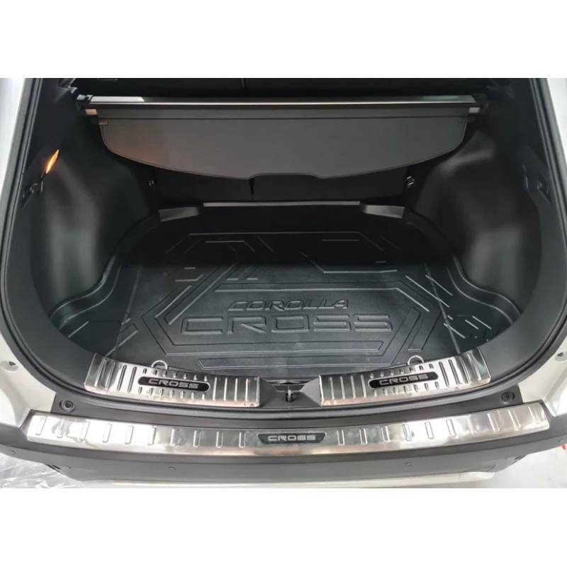 Lót cốp nhựa dẻo TPE xe Toyota Corolla Cross 2020-2025 không mùi không thấm nước hàng cao cấp