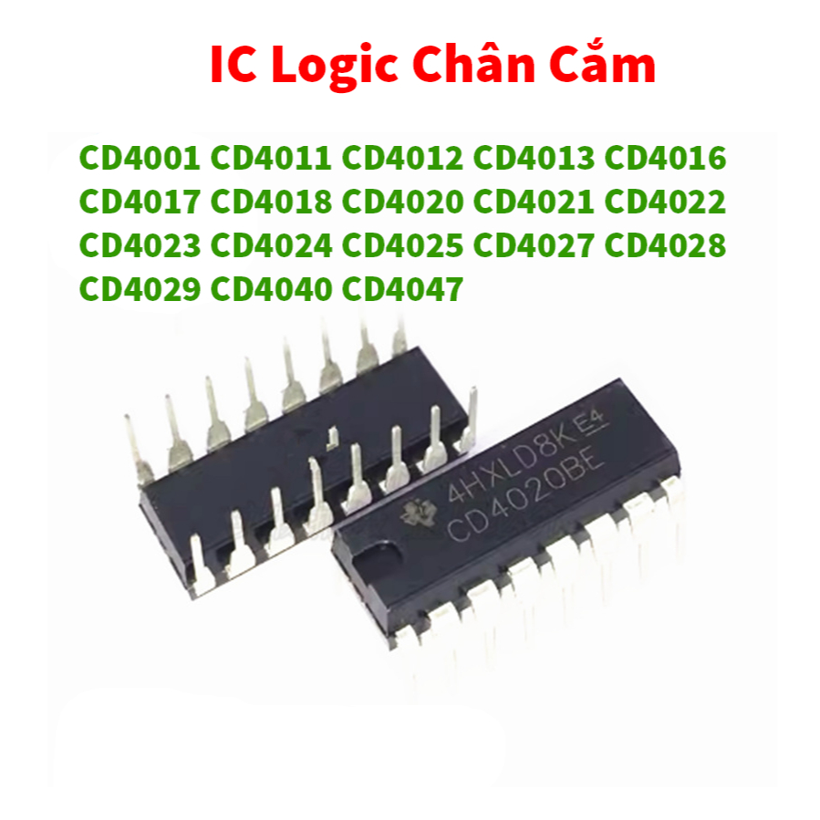 IC Logic CD4001 CD4011 CD4013 CD4016 CD4017 CD4020 CD4021 CD4022 CD4023 ...