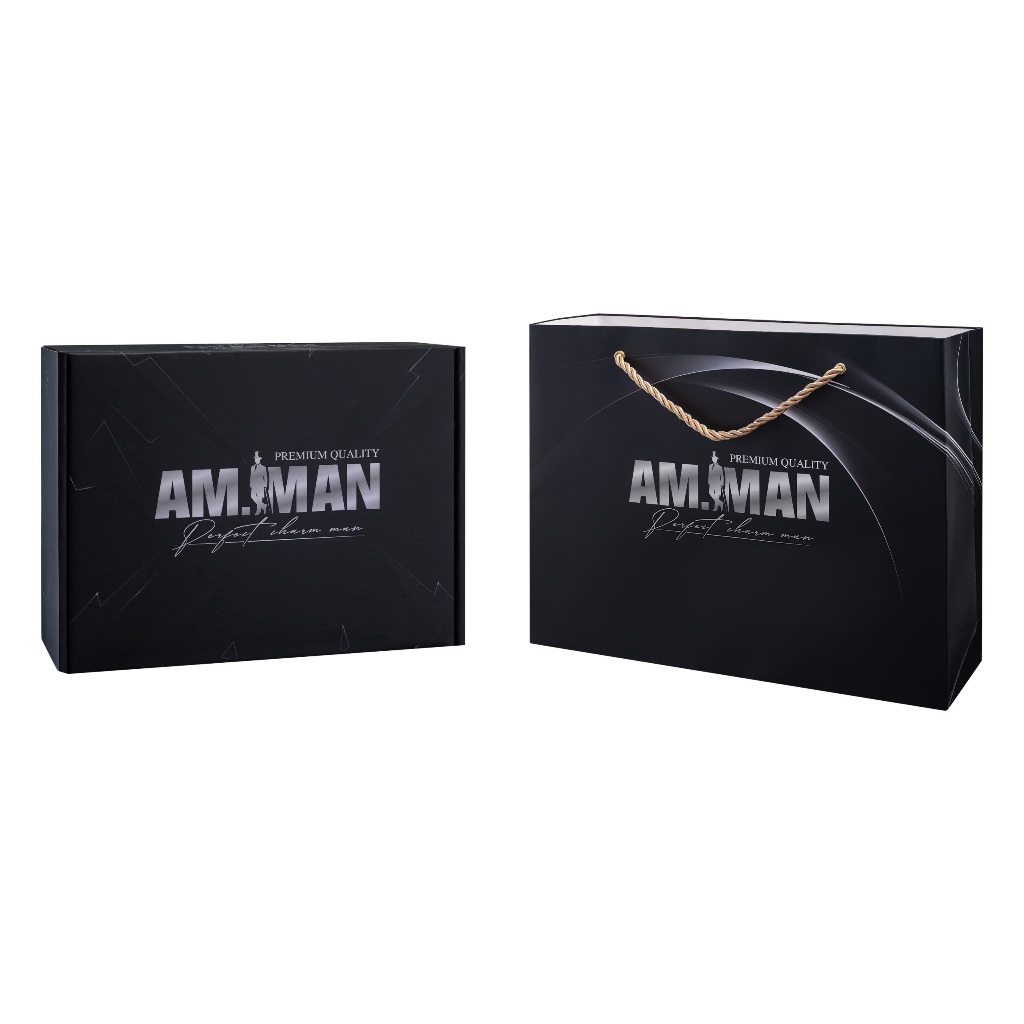 Túi Và Hộp Quà Tặng Am Man Chất Liệu Cao Cấp,Sang Trọng,Lịch Sự,Làm Quà Tặng,Có Size Vừa Và Lớn