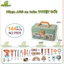 Đồ Chơi Lắp Ráp DIY BỐ KHỦNG LONG 144 Chi Tiết Cho Bé Có Hộp Dụng Cụ Kỹ Sư Sữa Chữa Máy Khoan Mini