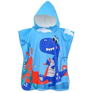 Khăn choàng tắm cho bé trai bé gái BONBON KIDS có mũ Freesize, khăn tắm cho bé, khăn đi bơi