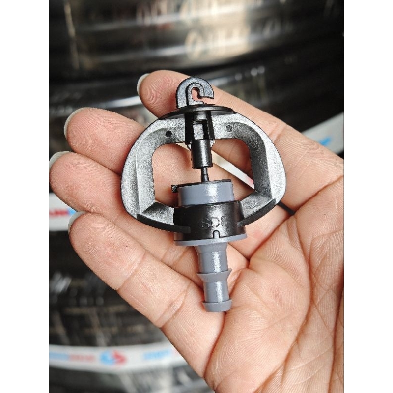 Béc Phun Mưa SD8 chân 10mm Bán Kính Tưới Rộng, Phun Đều, Tưới Cây Trồng , béc sd8 ,béc tưới phủ , béc tưới cây lâu năm
