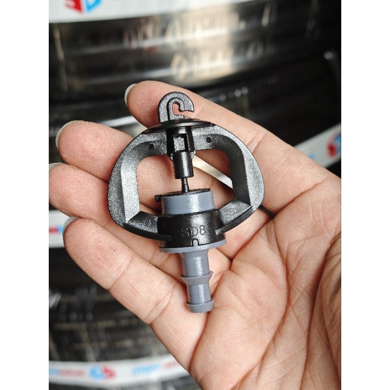 Béc Phun Mưa SD8 chân 10mm Bán Kính Tưới Rộng, Phun Đều, Tưới Cây Trồng , béc sd8 ,béc tưới phủ , béc tưới cây lâu năm