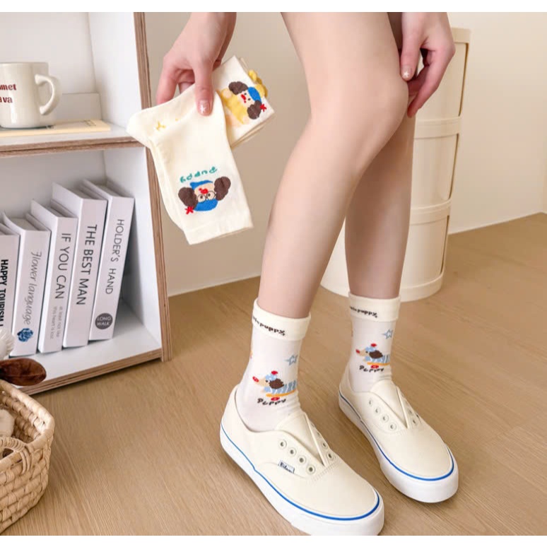 Vớ Tất nữ hoạt hình CÚN PUPPY phong cách thể thao, năng động.