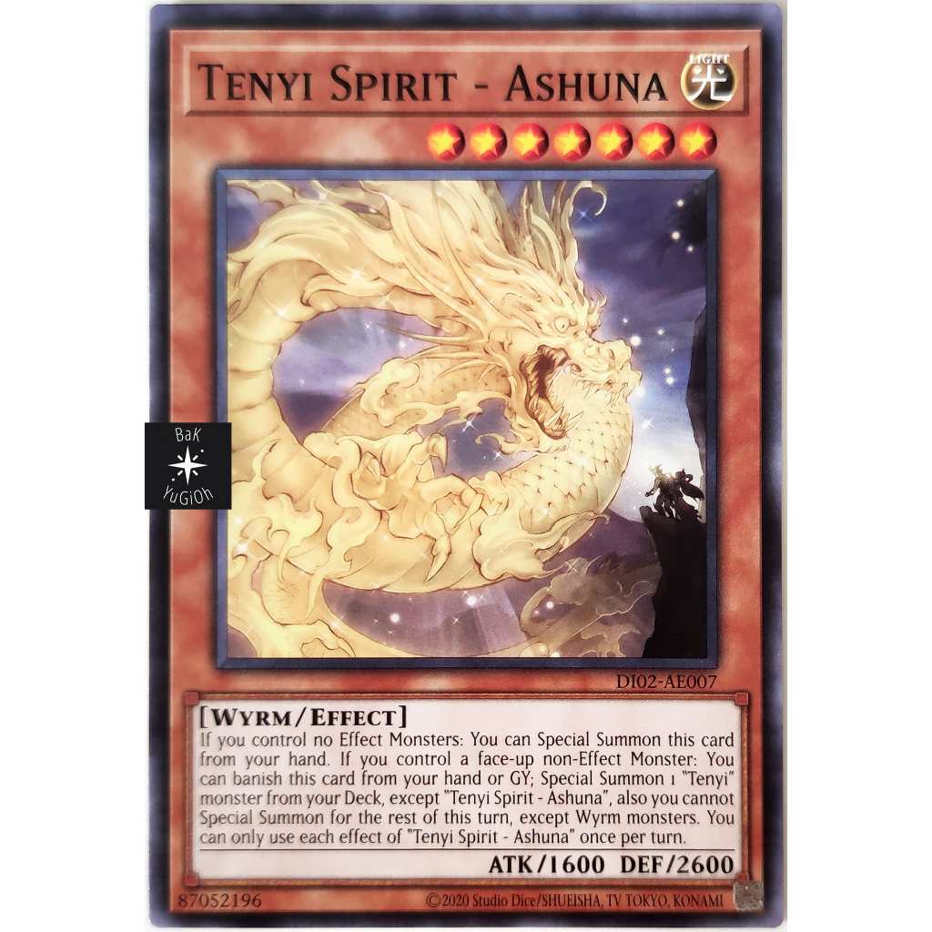 BaK Yu-Gi-Oh!] [Thẻ Bài Chính Hãng] Tenyi Spirit - Ashuna |AE
