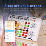 Bộ Mic Thu Âm SIBORIE F998 & Mic MS90 - Combo Livestream Karaoke Bluetooth Có Autotune [Tặng Tai Nghe & Đầy Đủ Phụ Kiện] — ảnh 2
