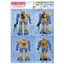 Mô Hình Lắp Ráp 1/100 Real Type MS-05 Old Type Zaku Mobile Suit Gundam (New Seal)