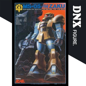 Mô Hình Lắp Ráp 1/100 Real Type MS-05 Old Type Zaku Mobile Suit Gundam (New Seal)