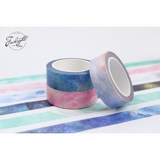 Washi Galaxy - Băng dính Trang trí đồng giá mẫu Vũ trụ, màu Bầu trời - Băng keo Giấy Galaxy