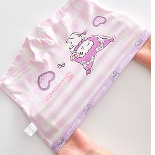 [LCC01 Lưới lạnh cao cấp] 4 quần chip đùi bé gái lưới lạnh thông hơi,quần chip cho bé gái thông hơi toàn quần Kuromi tím