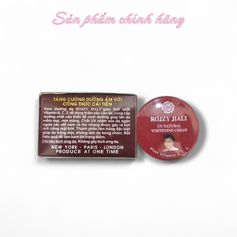 Kem Bông Hồng Nâu Rojzy Jiali 3gram Chính Hãng